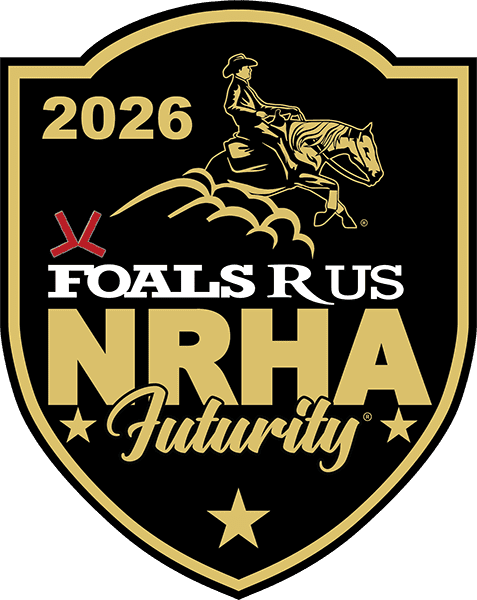Foals R Us NRHA Futurity & Adequan NAAC logo